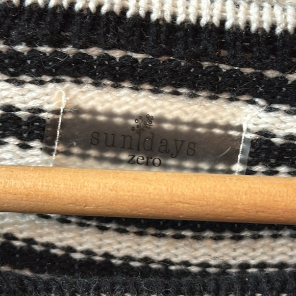 Sundays || cotton wool blend classic striped sweater - Picture 4 of 6